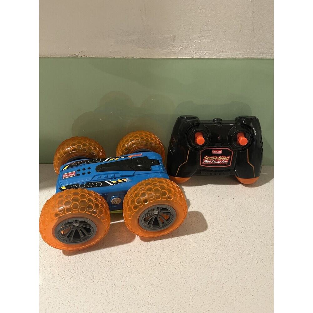 Kidzlane Remote Control Car -Mini Double-Sided Stunt Car - Cool Antics & Tricks